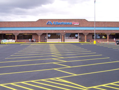 Albertson's Seal Coating and Striping